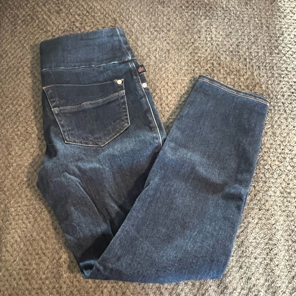 Rock & Republic Dark Blue Cropped Jeggings